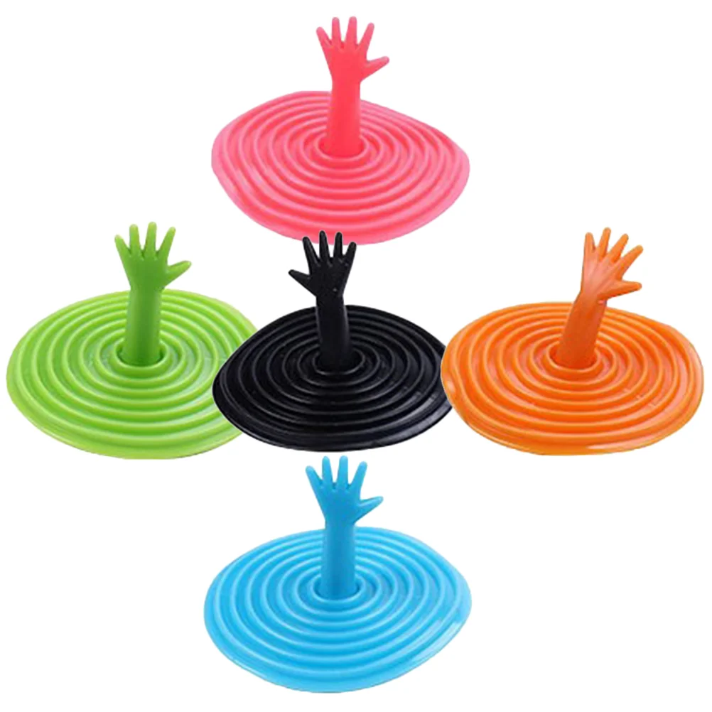 

5 Pcs Bathroom Sink Stopper Stoppers Hole Plug Kitchen Plugs for Drain Water Trough