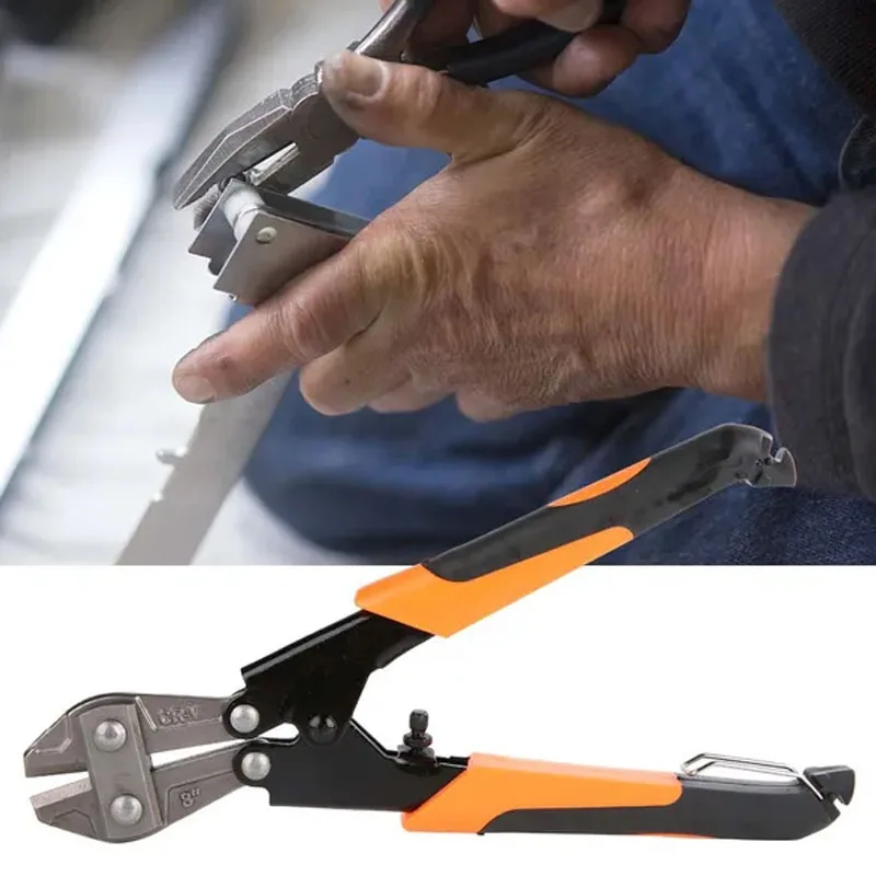 Imagem -06 - Wire Cutter Tool Slip-joint Alicadores Mini Alicatadores Wire Rope Shear Pinças de Corte Rebar de Aço Ferramentas Manuais 1pc