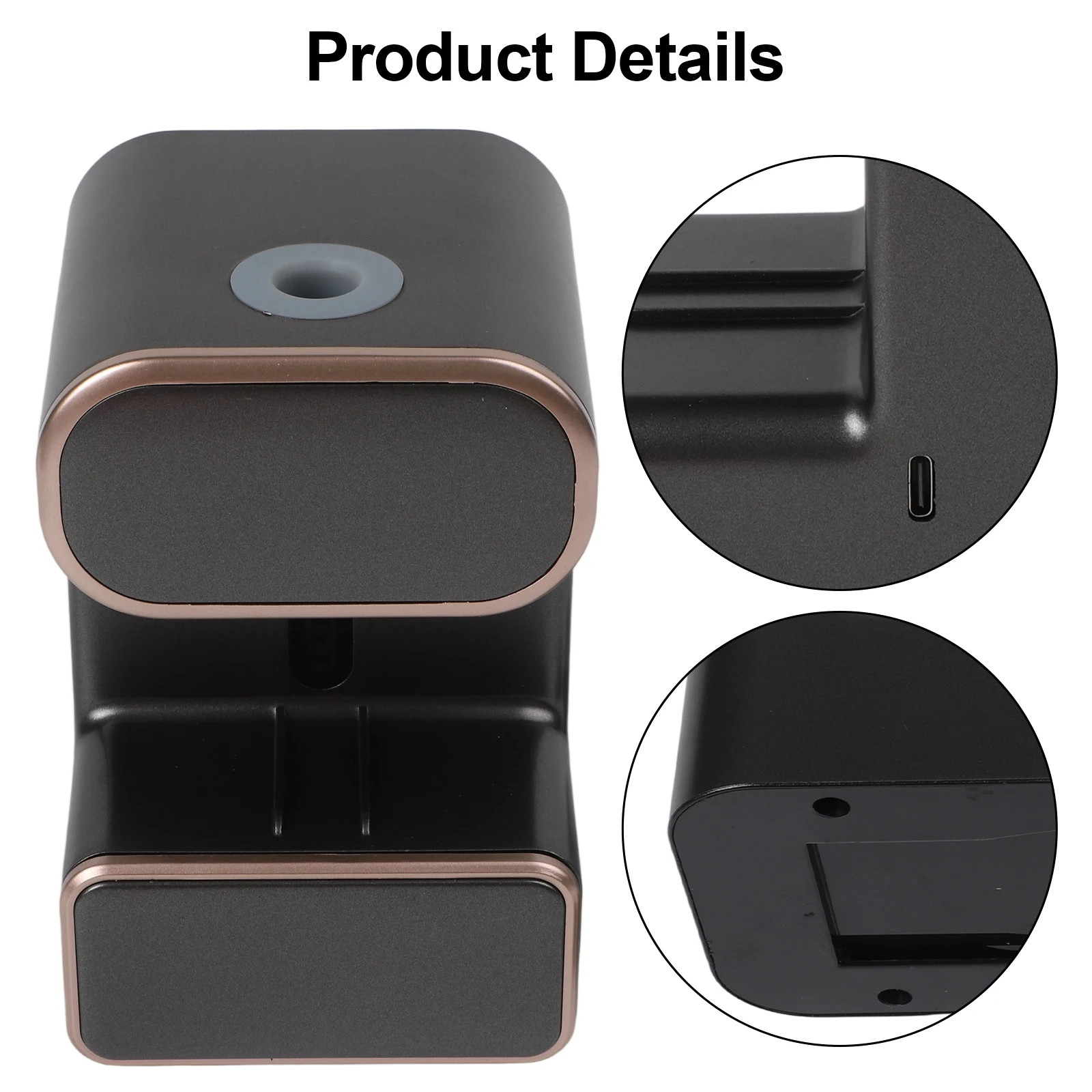 

Electric Toothpaste Holder Automatic Toothpaste Dispenser Bathroom Use 8.4cm X 8.1cm X 12.5cm Easy Clean Toothpaste Dispenser