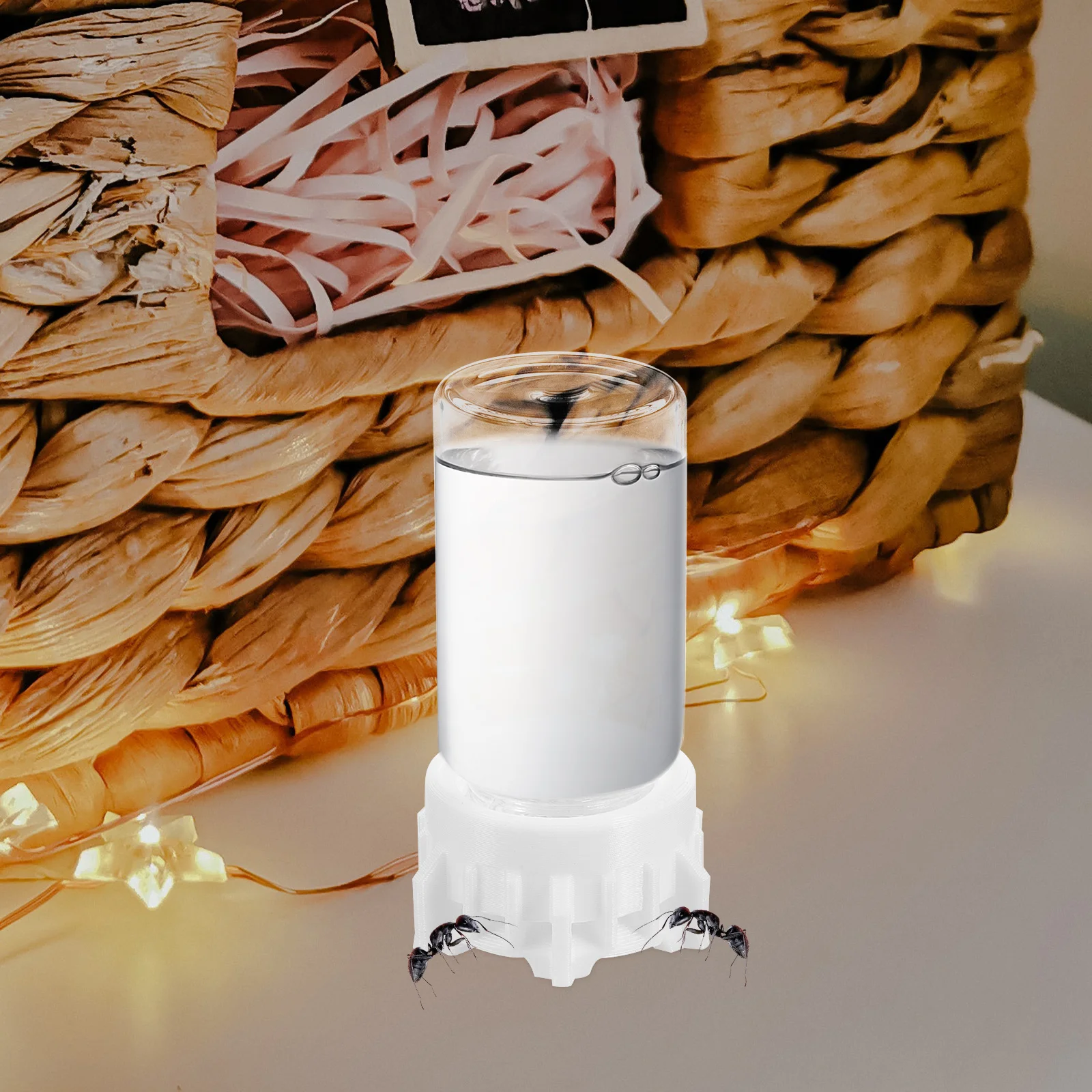 

Ant Nest Water Feeder Clear Wear Resistant Automatic Watering Station for Ant Farming Feeding Device Pet Hydration Tool