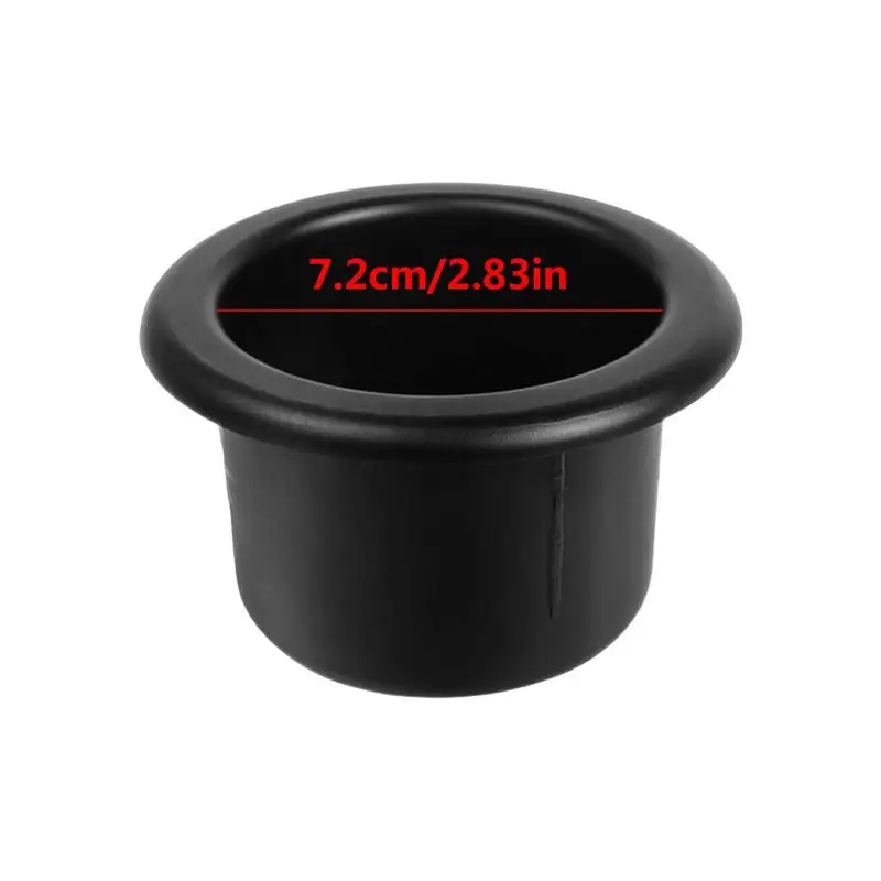 Recessed Cup Holder Drink Cup Holder Recessed for RV Car Marine Boat Trailer Plastic Cup Holder Car Interior Accessories