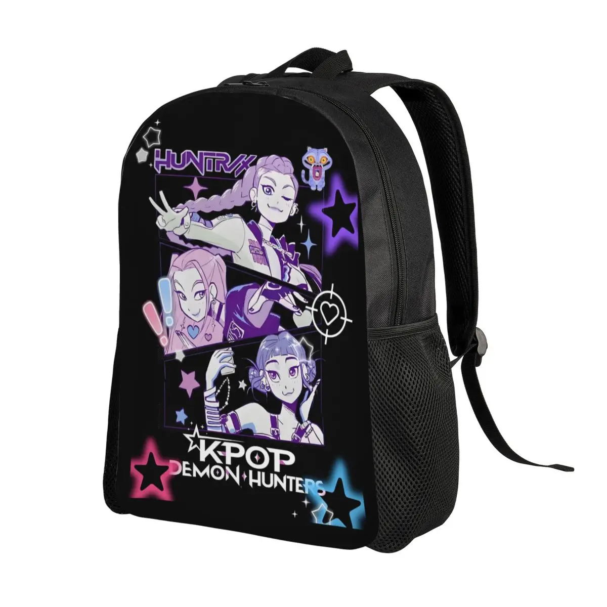 Aangepaste Kpop Hunter Demons Laptop Rugzak Dames Heren Basic Boekentas voor School Student Huntrix Bag