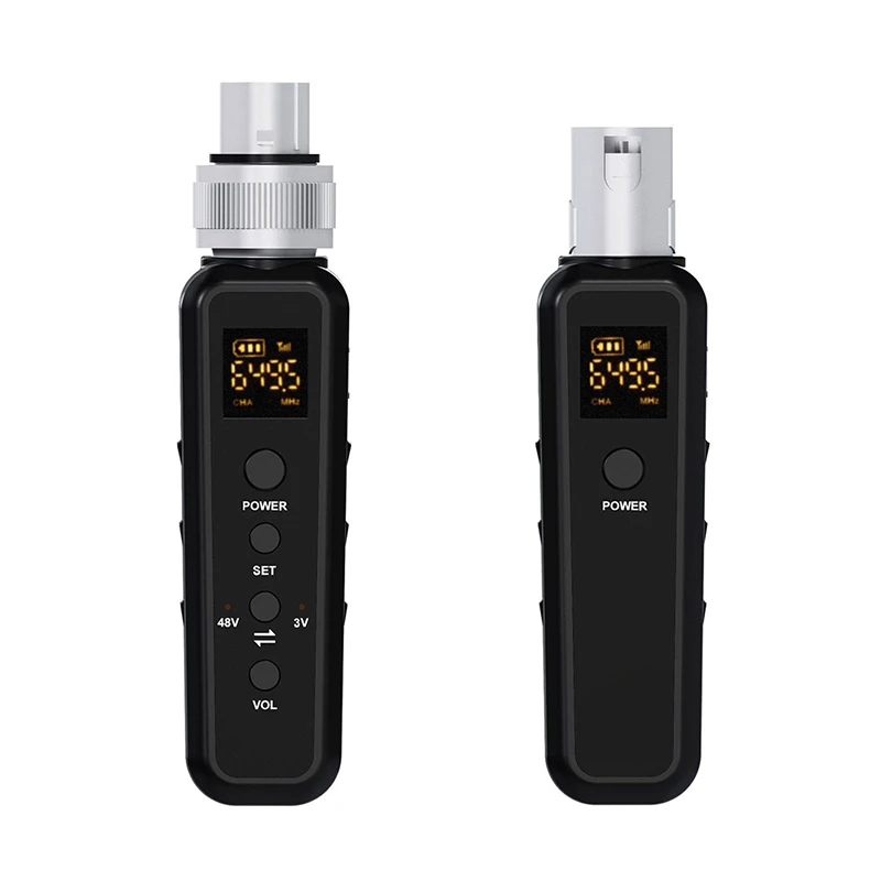 

386UHF Wireless Microphone Converter XLR Transmitter Receiver Mic For DynamicMic Versatile Musical Instrument Accessories