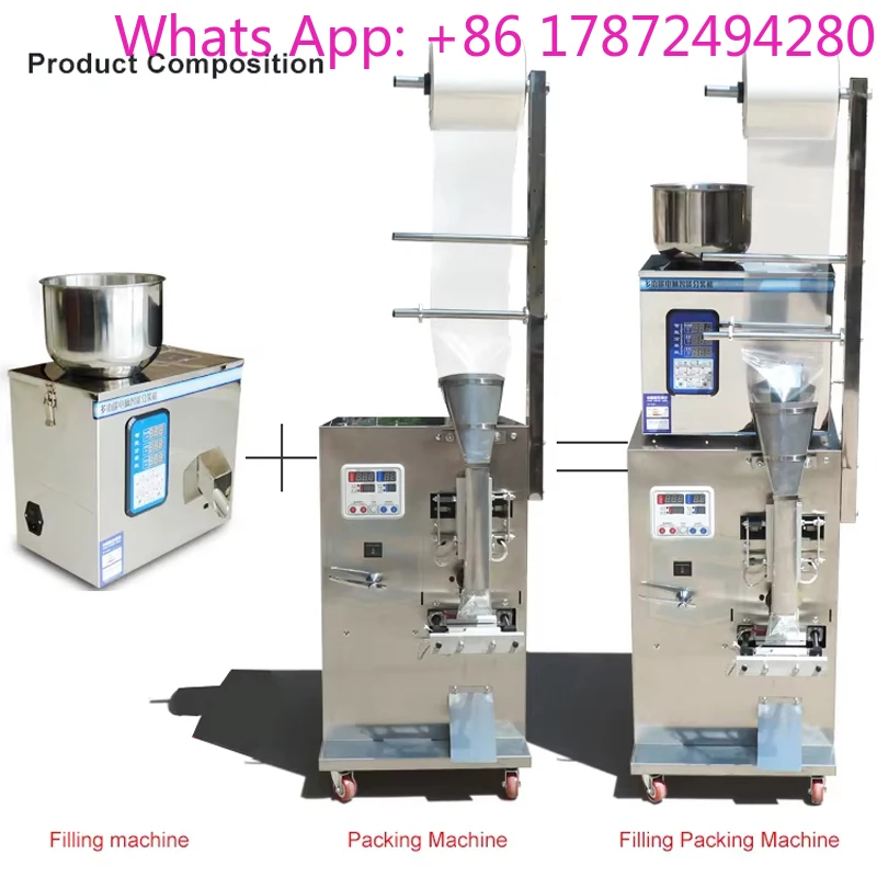 High Efficiency Snacks Chips Packaging Machine Multi Function Powder Weighting Sealer For Small Businesses