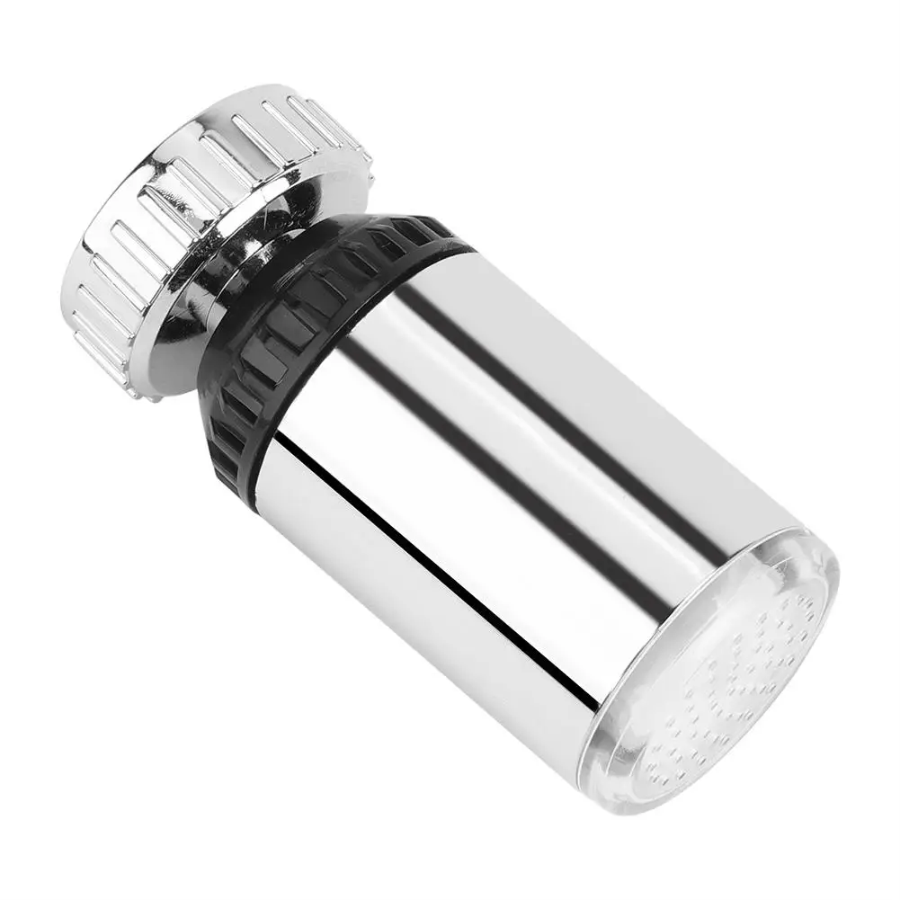 360°  LED Faucet Light with 3  Change - Temperature Sensor Sink Tap Aerator for Kitchen