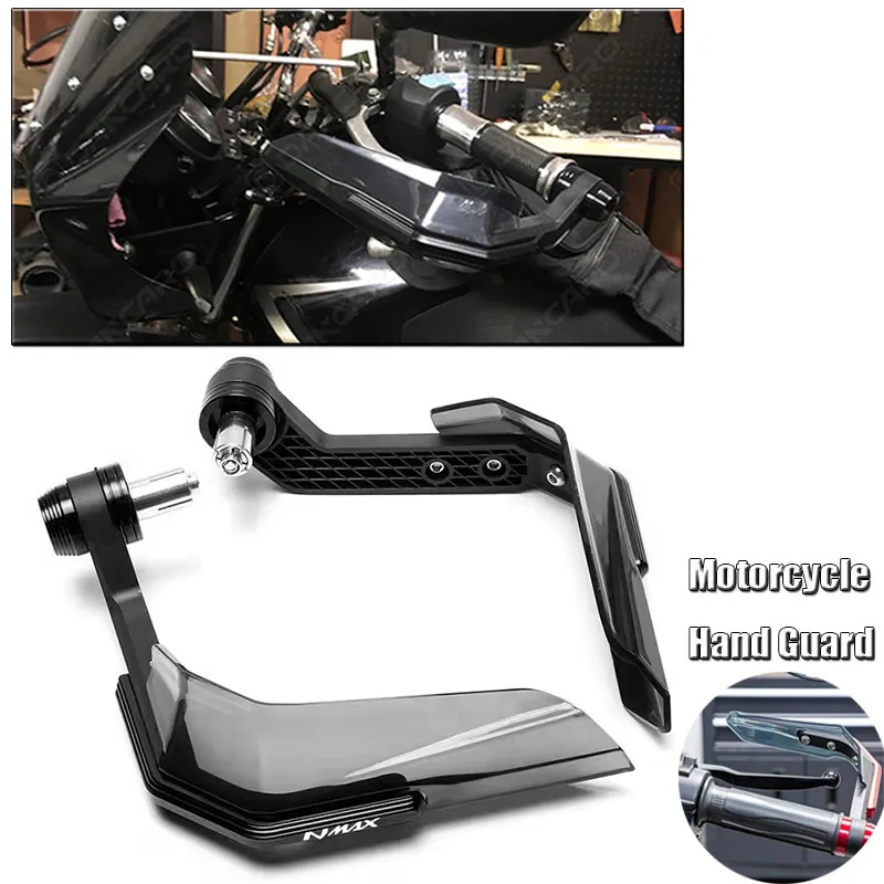 Protector de mano para motocicleta Yamaha NMAX 155 NMAX155 NMAX 125 NMAX 160 N-MAX 125 155, protector a prueba de viento