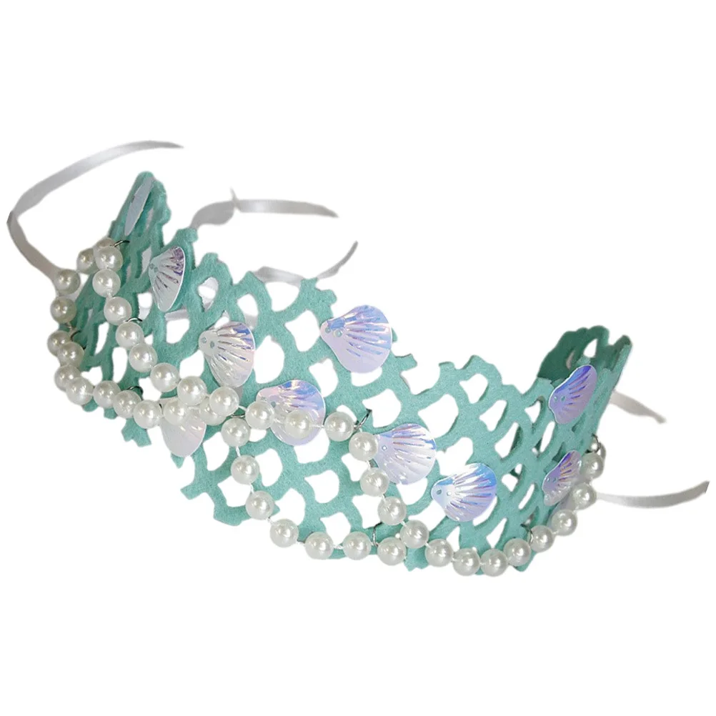 

Women Sea Shell Headband Lightweight Comfortable Headpiece Party Hair Decor Photography Wedding Travel Girls Headwear Hair