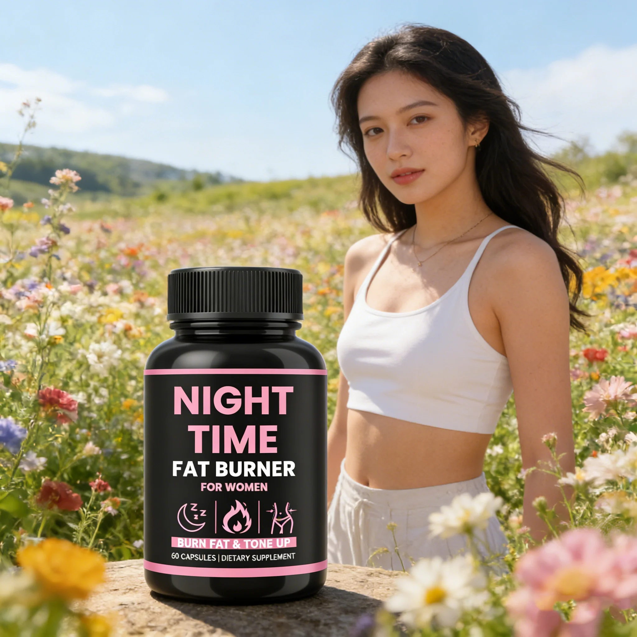 DOCTEAT Women's Slimming Capsules Burn Fat Detox Promote Digestion Suppress Appetite Rapid Weight Loss Women's Care Capsules