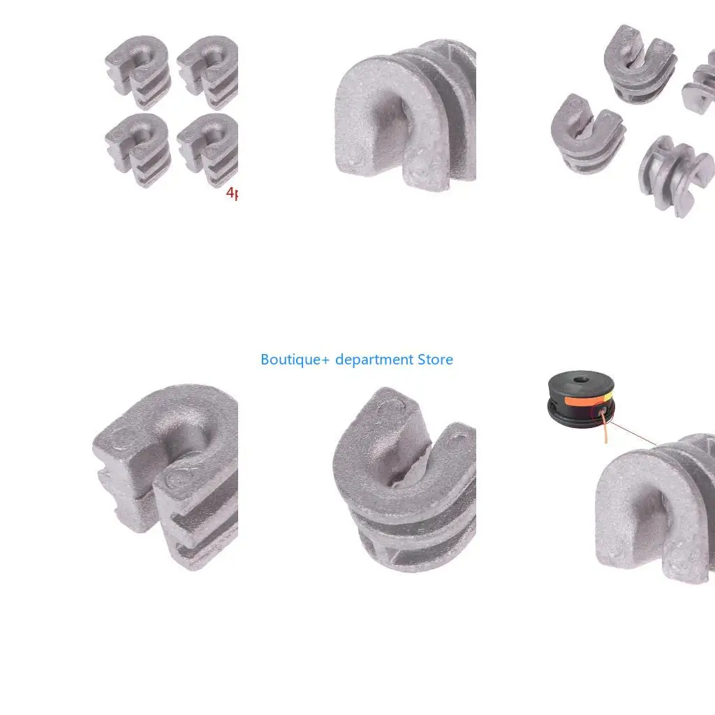 E1PD 4Pcs Trimmer for Head Eyelet Sleeve For FS90R FS100RX Brush Cutter Replacement
