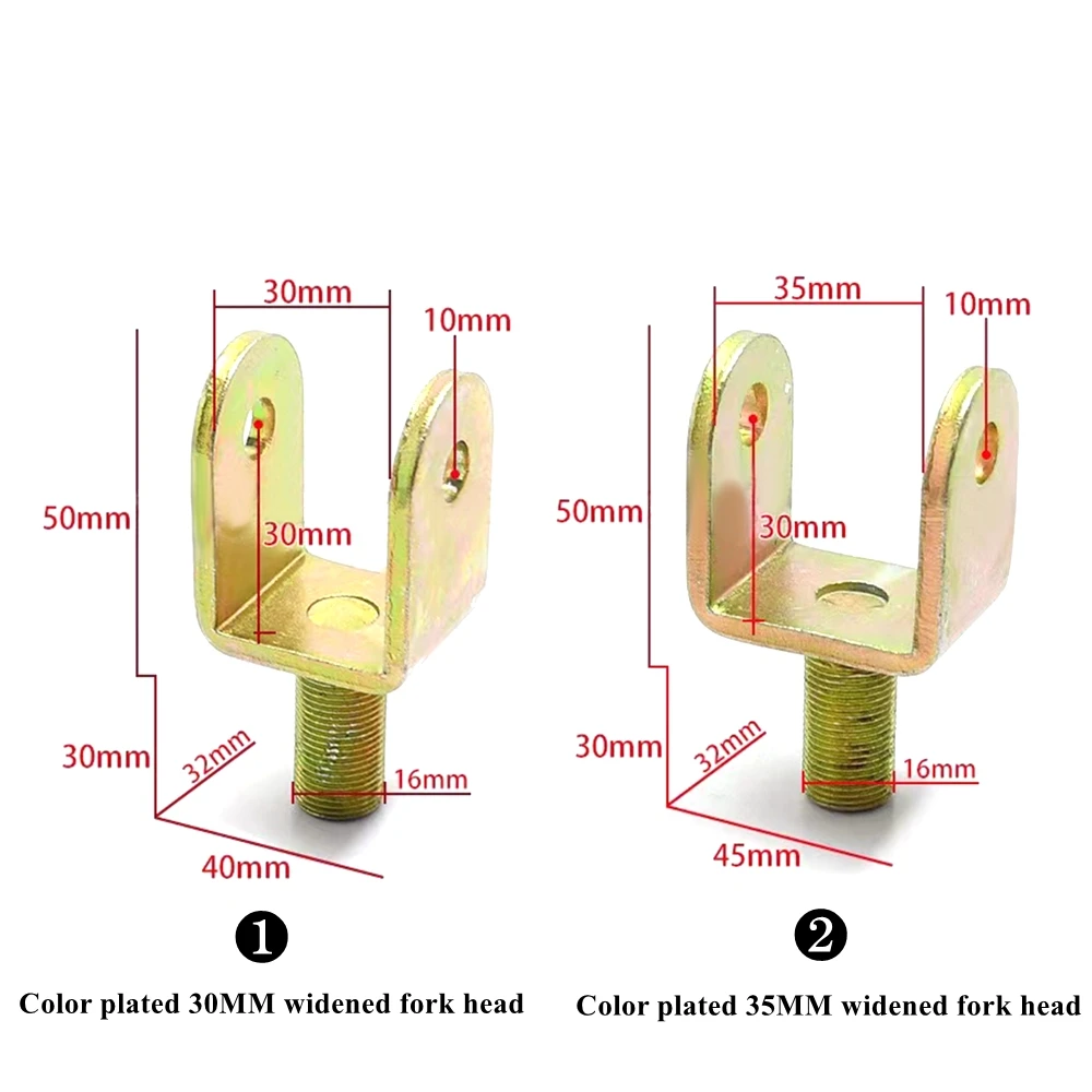Pieza de modificación de motocicleta, amortiguador trasero de 27/30/35mm, horquilla inferior ensanchada, extremo de horquilla en U/O, extremo redondo, adaptador de aumento extendido, convertidor