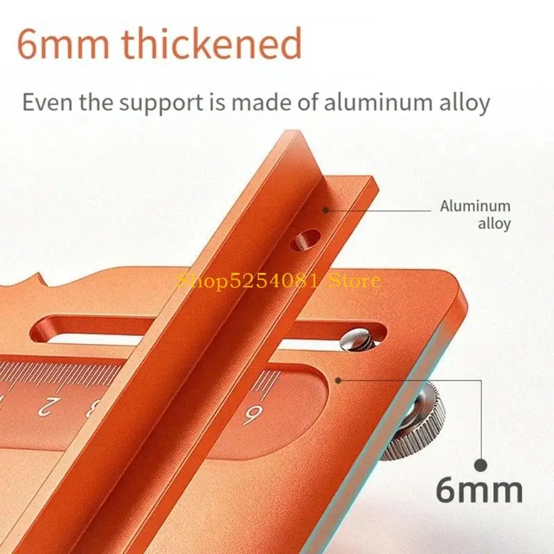 AXYC Woodworking Slotting Jig with Large Fence and Main Plate for Positioning Wood Boards During Furniture Making, DIY Projects,