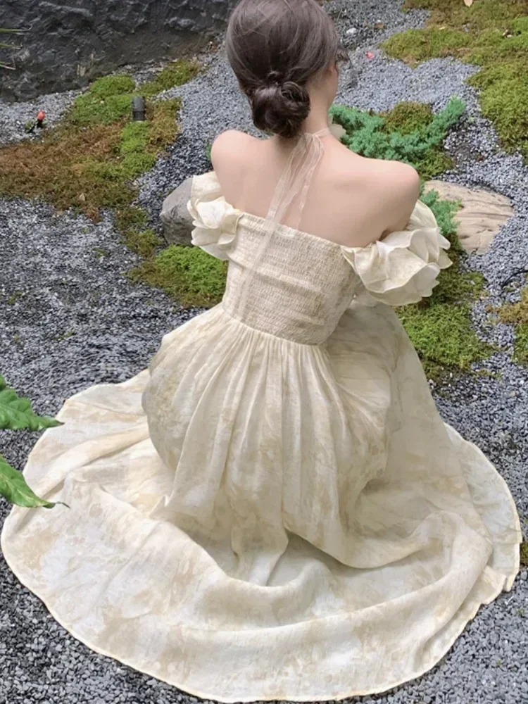 Vintage Chic A-Linie Abschluss ball Geburtstags kleider neue Frauen Mode elegante lässige Party kleid weibliche Kleidung Robe Hochzeit Vestidos