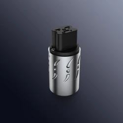 Viborg x1PCS Aluminium Alloy 99.99% VF521 Pure Copper 20A Female IEC Connector HIFI AC power Plug