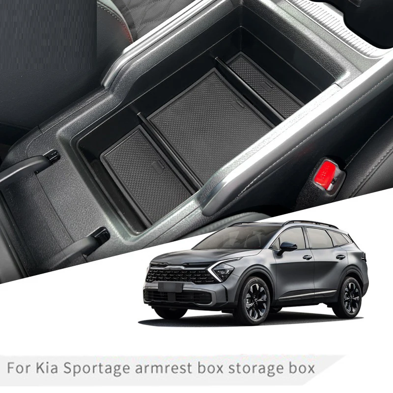 

Storage Box For KIA Sportage 2023 Center Console Armrest Box Storage Box Interior Accessories
