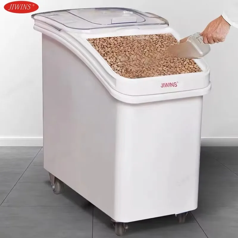

81L Mobile Ingredients Box Food Storage Container Plastic Large Ingredients Box Commercial Kitchen Hotel Restaurant