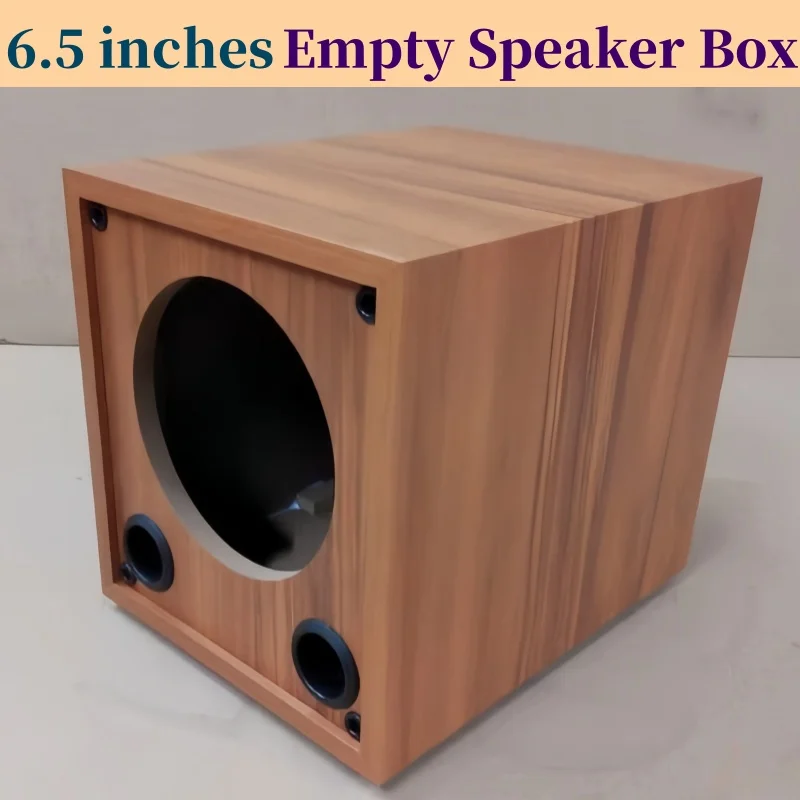 

6.5-inch Speaker Empty Box,Full Range Speaker Box,DIY Passive Sound Box,Wooden Subwoofer Housing,1Piece Woofer Box Hole 145mm