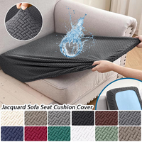Thick Sofa Seat Cushion Cover Cat-Proof Scratch-Resistant Fabric Anti-Slip Waterproof Sofa Protector Soft Washable Pet-Friendly