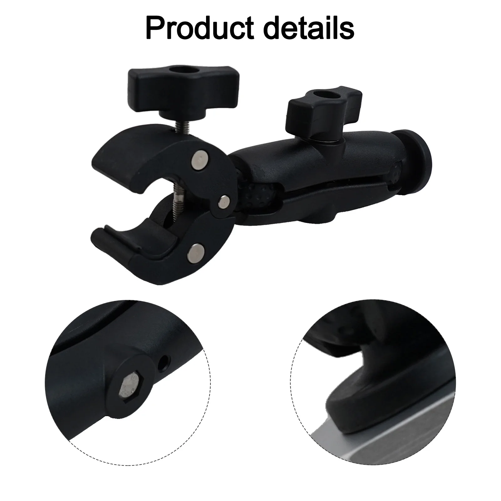 รอบ Tube CLAMP Bracket อลูมิเนียมอะแดปเตอร์ชุดสําหรับ Starlink สําหรับ MINI Mount ปรับมุมรอบหลอด Vigorou CLAMP