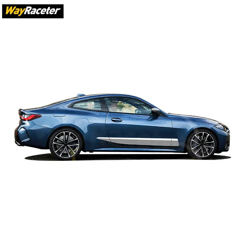 M أداء الباب الجانب المشارب ملصق ملصق حائط من الفينيل لسيارات BMW G22 440i G23 للتحويل 4 سلسلة كوبيه 2022 2023 2025 اكسسوارات