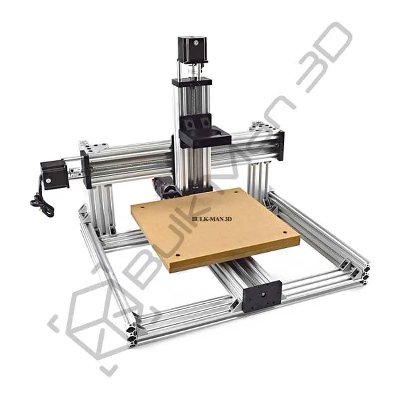 Imagem -06 - Bulkman-c-beam Cnc Machine Kit Mecânica Desktop Faça Você Mesmo Gravura Frame 1.26n.m Nema23 Stepper Motors Axis 20