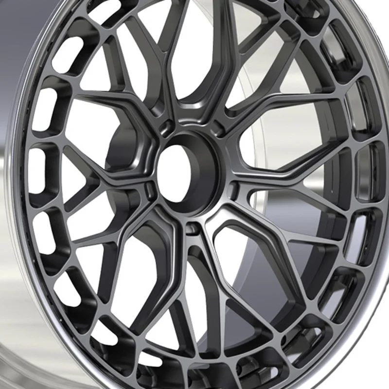 Custom 5x114.3 5x130 6x139.7 For Mercedes C8 Ferrari Deep Dish Alloy Rim 16-26 Inch 2-piece Luxury Car Wheels Rims