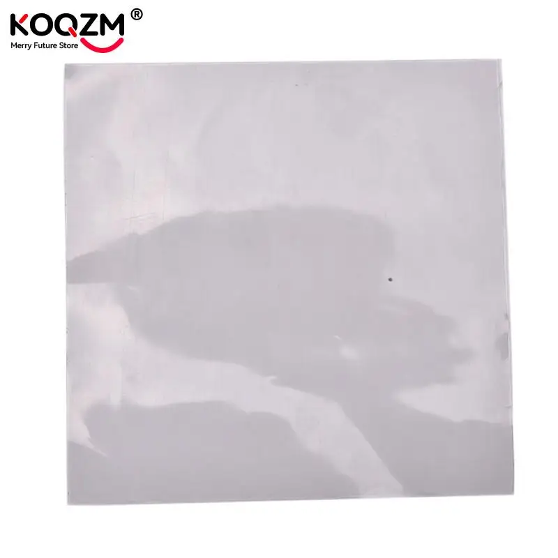 100mmx100mmx0.5mm GPU CPU Heatsink Cooling Thermal Conductive Silicone Pad for Graphic Cards Chips Bridge Memory Chipset