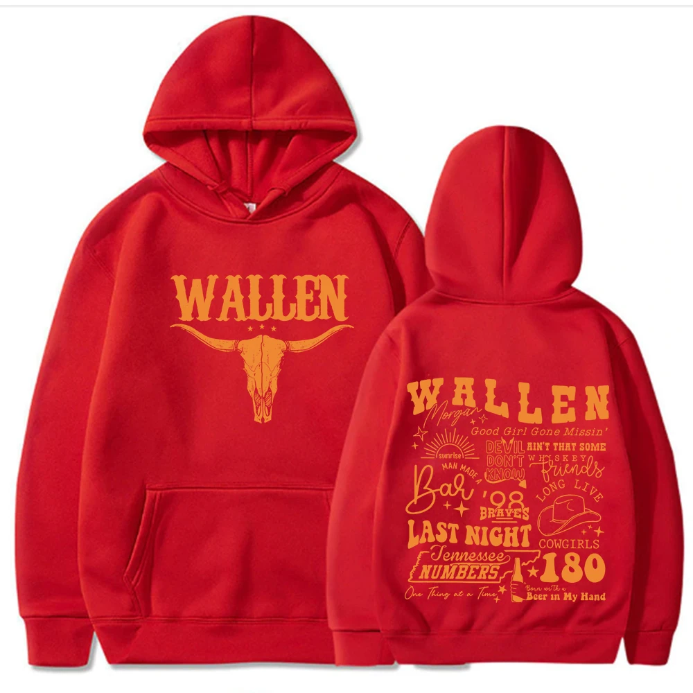 Singer Wallen 98 Braves Hoodies Sweatshirts Girls Fashion Hip Hop Pullover Sudaderas Coats Unisex Dropshipping