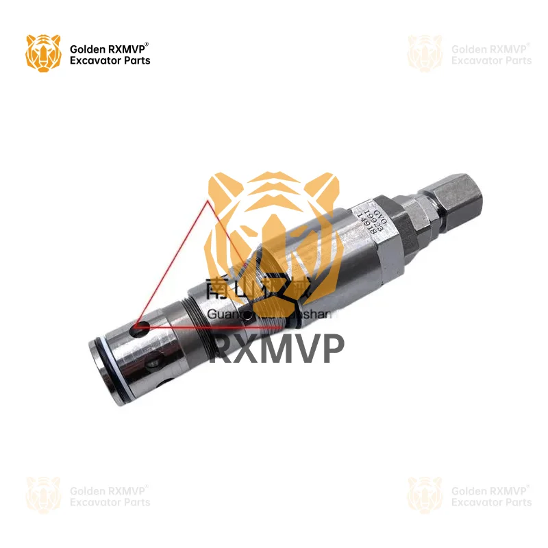 For ParkerAV400 500Main overflow valve fish fillet main gun distributor safety control pressure valve Excavator Parts