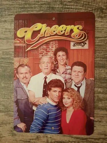 Cheers Classic TV Show  Metal Wall Sign