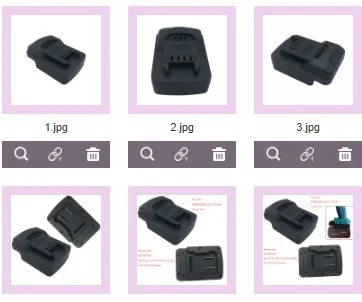 

1pc 18V/20V Battery Adapter Converter For DEVON 5150-Li-20-52 5150-Li-20-40 Lithium Battery For PARKSIDE X20V TEAM Power Tool