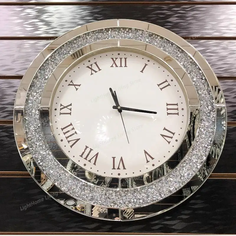 

Classroom Gaming Wall Clock LivingRoom Garage Quiet Toilet Wall Clock Design Large Mecanismo Reloj Pared Furniture Home