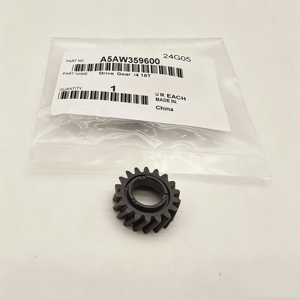 A5AW359600 Original Drive Gear /4 18T for Konica Minolta Bizhub Press C1085 C1100 AccurioPress C6085 C6100