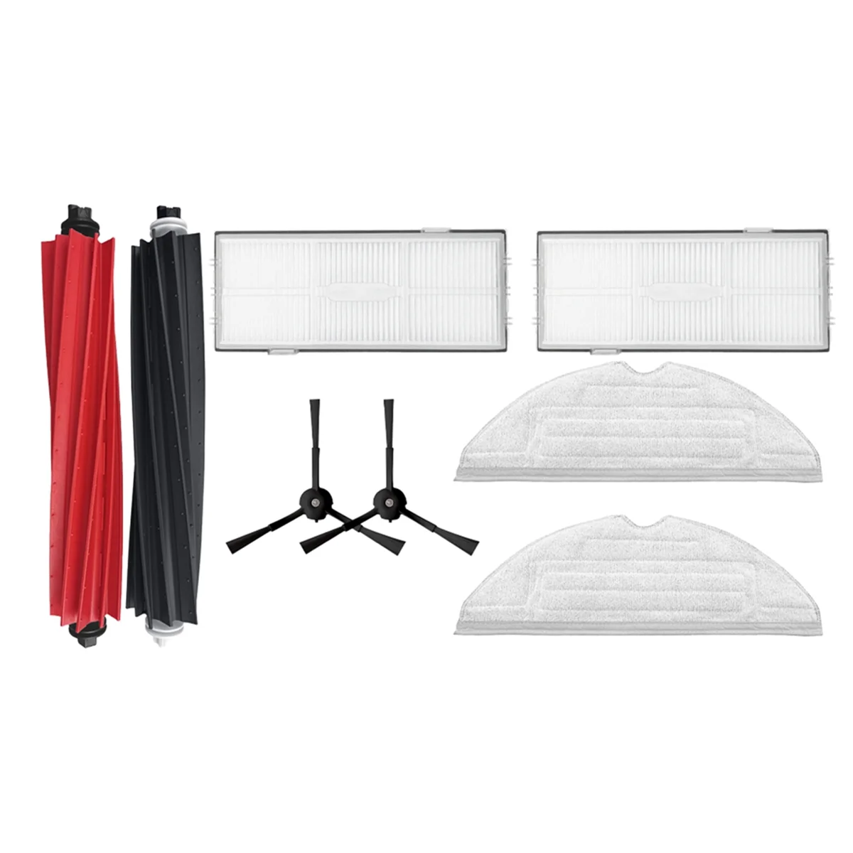 FZFZ Replacement Accessories for S8 / S8+ Plus Vacuum Parts Main Roller Side Brush Guard Hepa Filter Mop Cloth