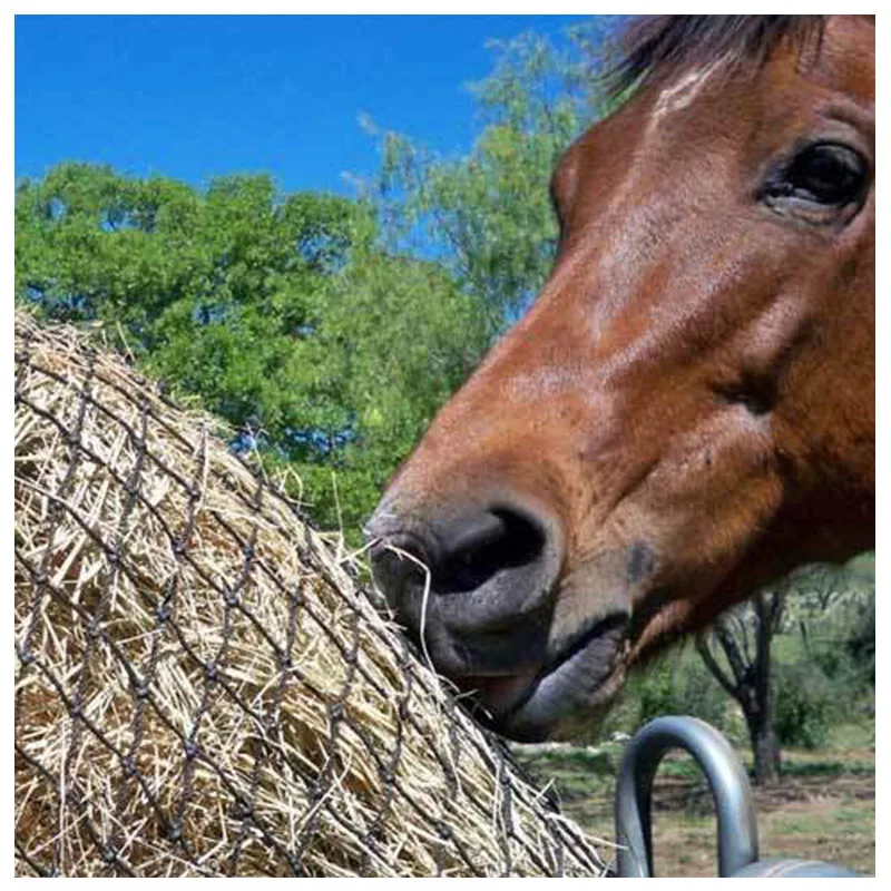شبكة قش تغذية بطيئة مقاومة للأشعة فوق البنفسجية، وحدة تغذية حرية البشرة الكاملة للخيول #6