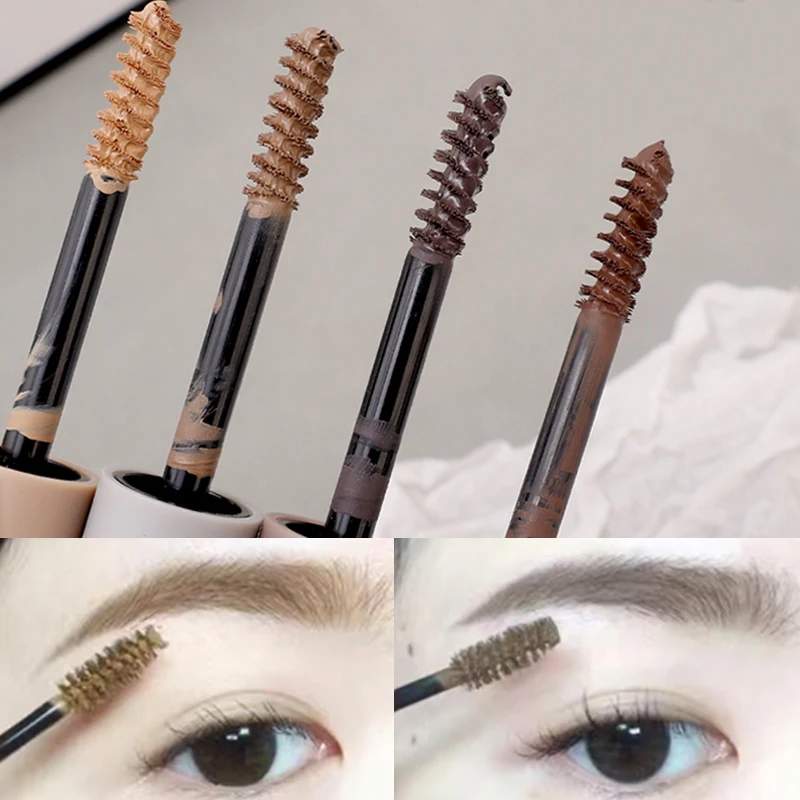 EyebloggCrèmes de embauliquide naturelle imperméable, longue durée, séchage rapide, sans bavure, marron 3D, gel pour sourcils, outils de maquillage pour les yeux