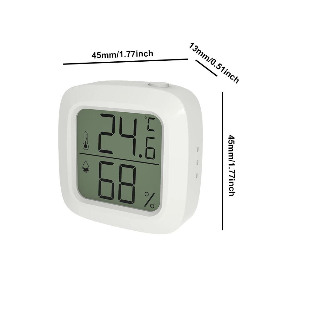 Mini Digital Hygrometer Thermometer Indoor Temperature Humidity Meter Electronic Sensor Gauge Weather Station Monitor