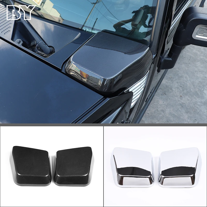 

Car Engine Hood both sides Air Flow Intake Vent Cover ABS Front Engine Hood Cover Decoration For Hummer H2 2003-2009 Accessories