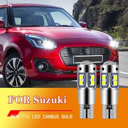 2PCS For Suzuki Swift mk2 mk3 mk4 mk5 1989-2020 2010 2011 2012 2013 2014 2015 2016 LED Parking Light T10 W5W Clearance Lamp
