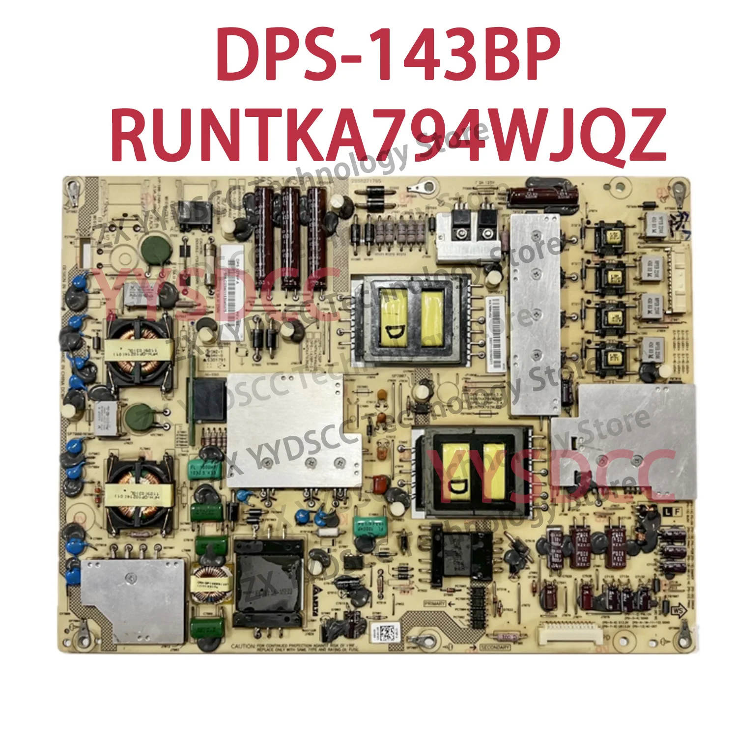 

RUNTKA794WJQZ DPS-143BP Оригинальная плата питания телевизора LCD-52LX830A RUNTKA794WJQZ