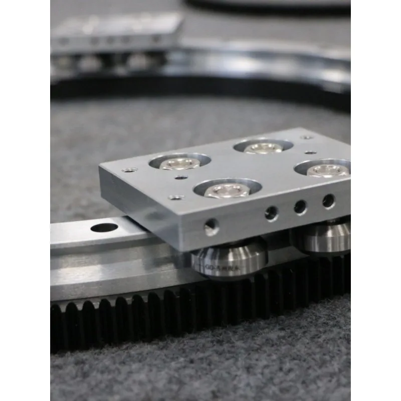 

800 мм высокоточная круглая зубчатая направляющая с V-образной стойкой, конвейерная система, детали промышленной трансмиссии