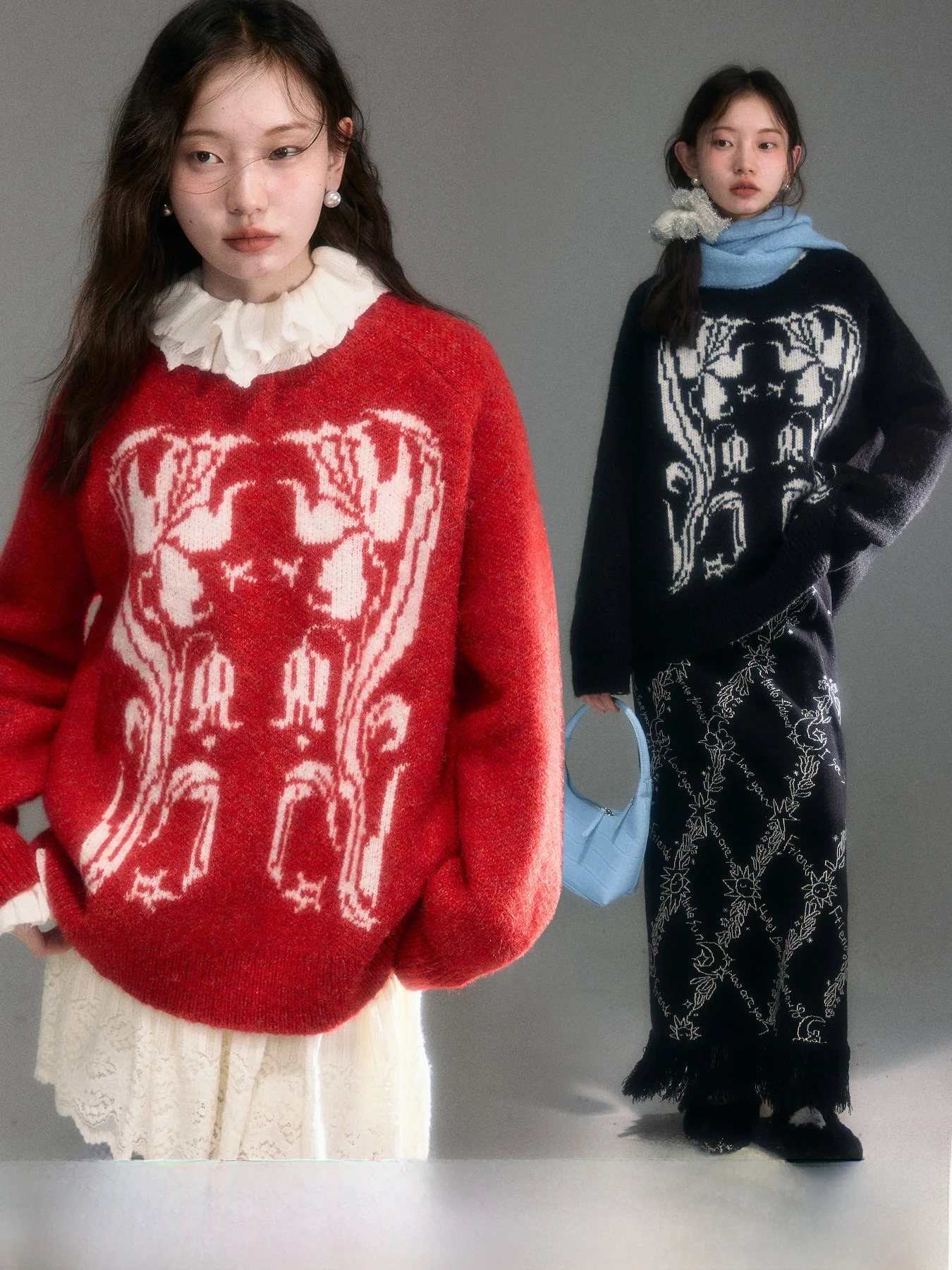 

Оригинальный дизайн, свободный крой, узор «тюльпан», вязаный свитер из смесовой шерсти, комфортный, мягкий, осенне-зимний, женский, модный, с круглым вырезом...