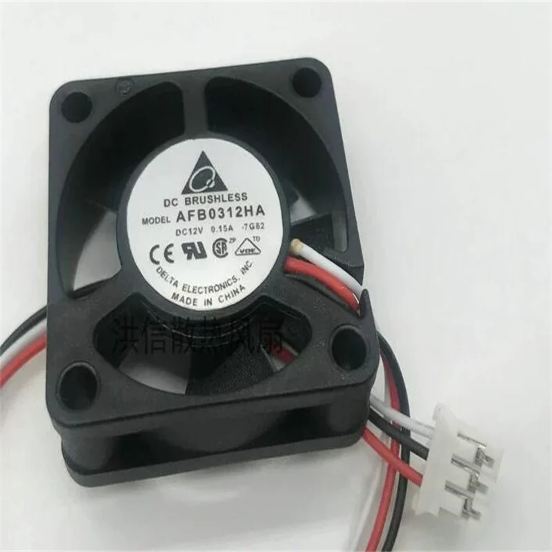 Delta 3010 30*30*10 mm 12V 0.15A AFB0312HA 2 Wire Fan