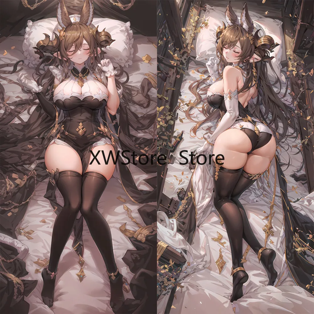 

New Style Fashion 60x180cm Anime Granblue Fantasy Galleon Cosplay Dakimakura PillowCase Hugging Body Prop Pillow Cover 2way