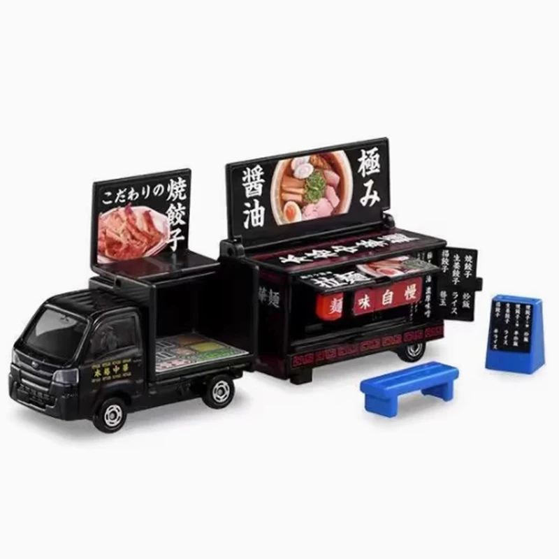 

TOMY 1/64 TOMICA No.142 Subaru Van Подвижный грузовик из сплава Модель автомобиля Статическая коллекция Украшенные праздничные подарки Игрушки