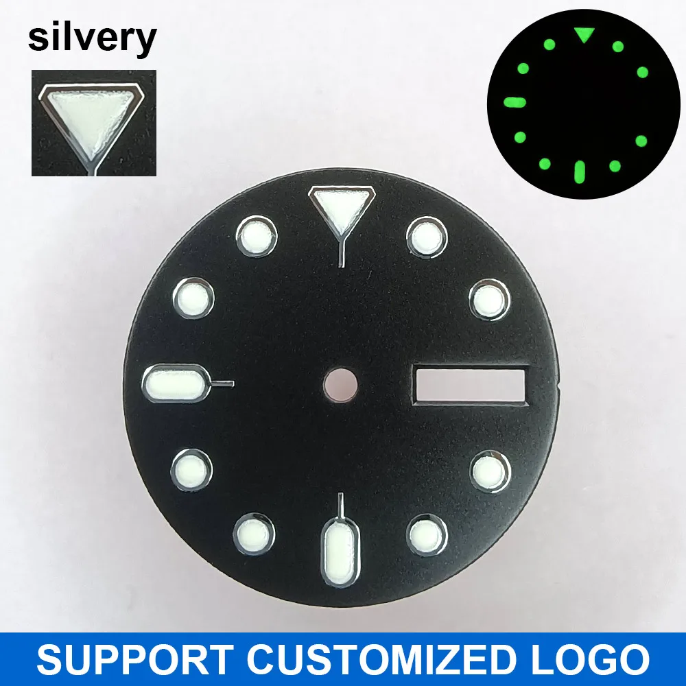 28,5 mm Zifferblatt Leuchtendes Zifferblatt Geeignet für NH-36 Uhrwerk Mechanische Uhr Montage Teile Modifikation Individuelles LOGO/Name – Detail 26