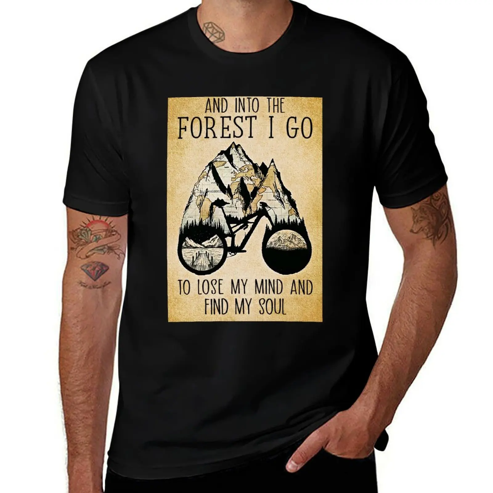 And into the forest i go to lose my mind and find my soul T-Shirt Outdoor Sports Lightweight Tee