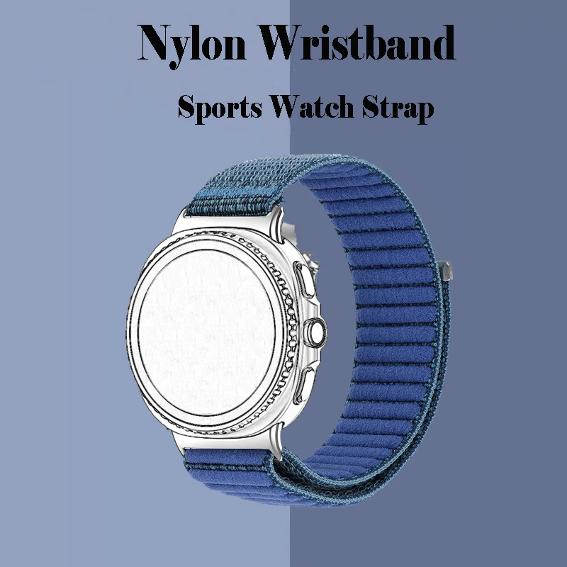 Nylon band voor Samsung Galaxy Watch 8 40 mm 44 mm gevlochten comfortabele ademende band voor Galaxy Watch 8 klassieke 46 mm accessoires