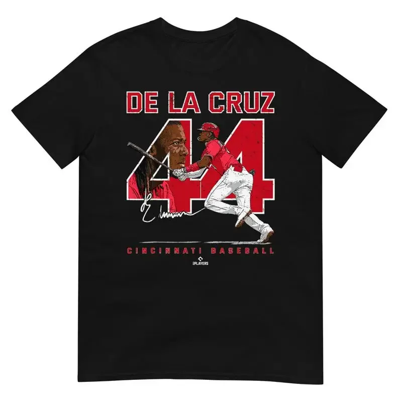 Number Portrait Elly De La Cruz Cincinnati Mlbpa T Shirt