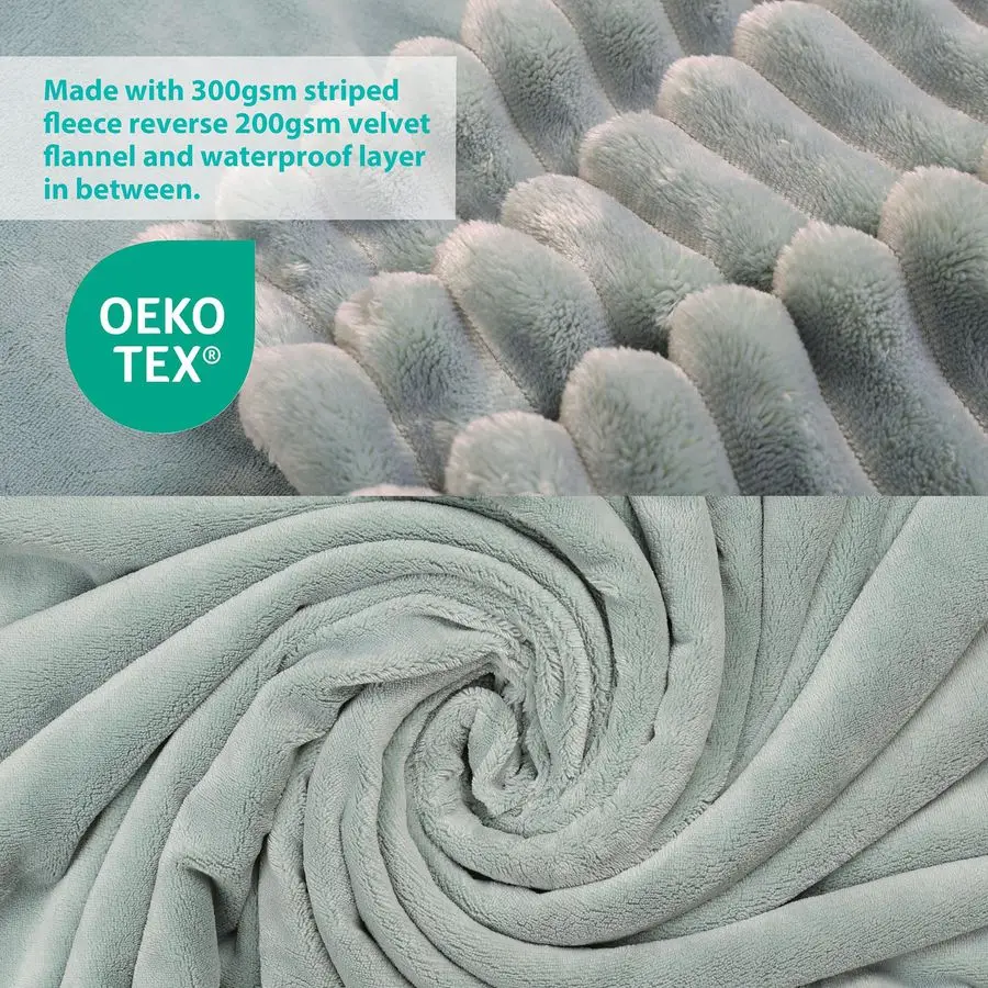 Dog Blanket, Soft Fleece Blanket for Couch Protector, Reversible Pet Blankets Furniture Protector Cover for Small Medium Large D