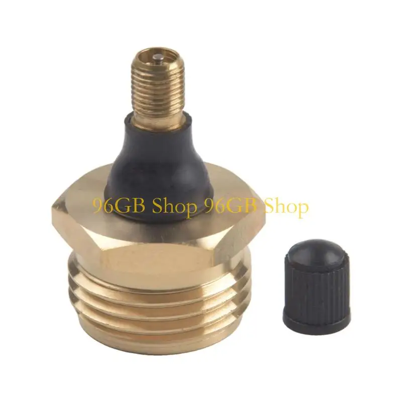 96GB 2pcs Quick Install RVs Blow Out Adapter for Water Pipes Blow Out Plug Effective Freeze in Various Application